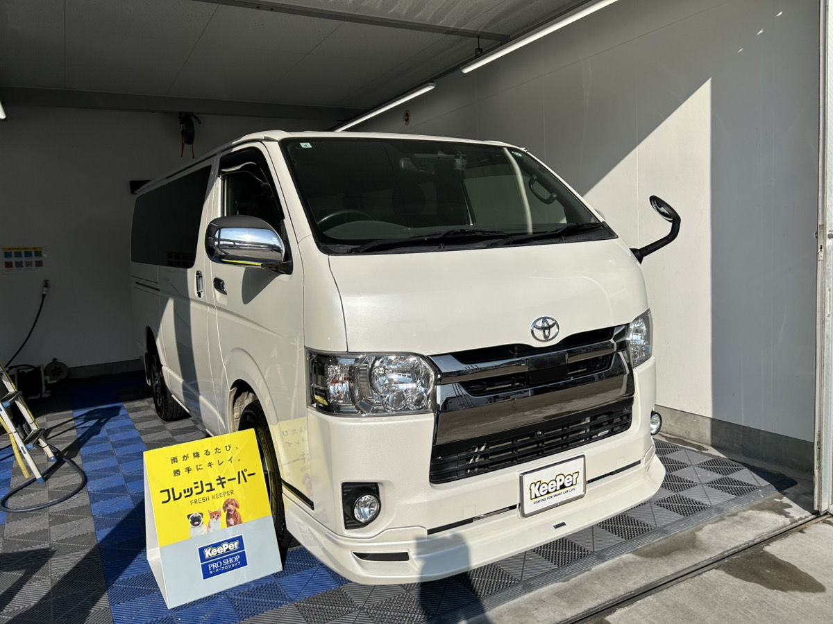 トヨタ　ハイエースの画像
