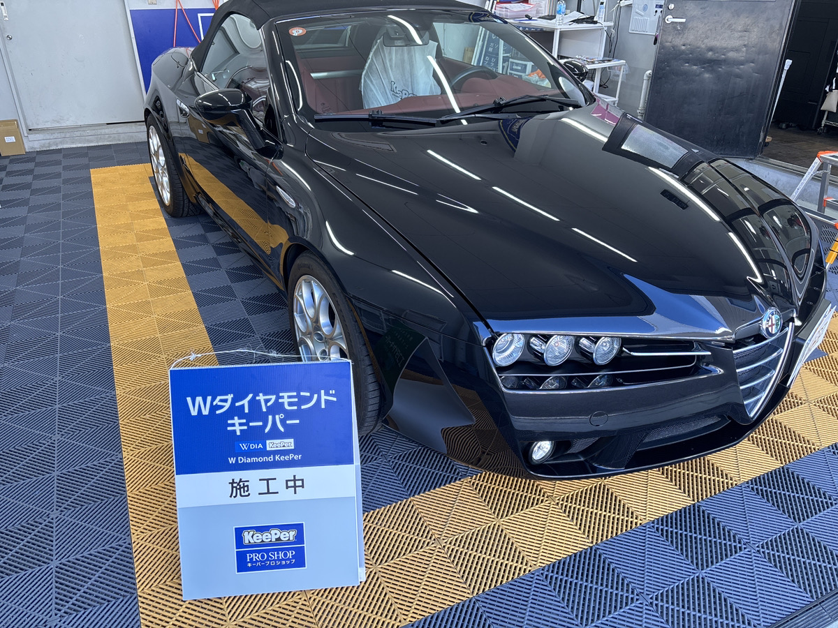 アルファロメオ　スパイダーの画像