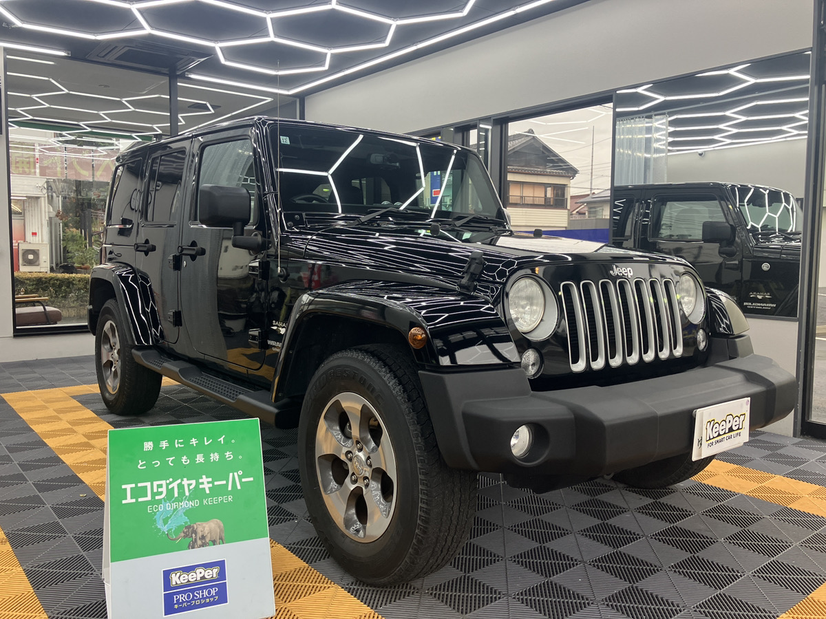 三菱　ジープ　ラングラーの画像