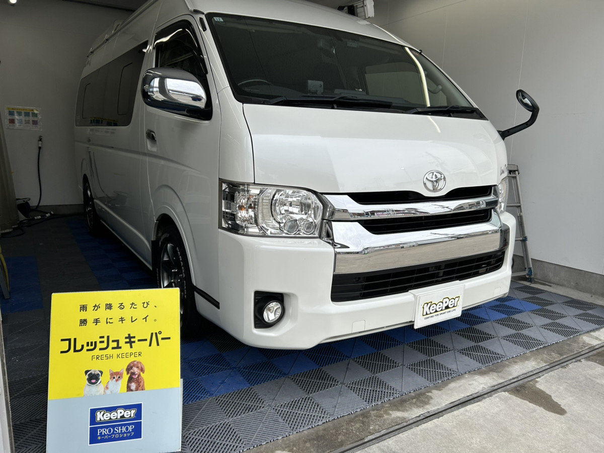トヨタ　ハイエースの画像