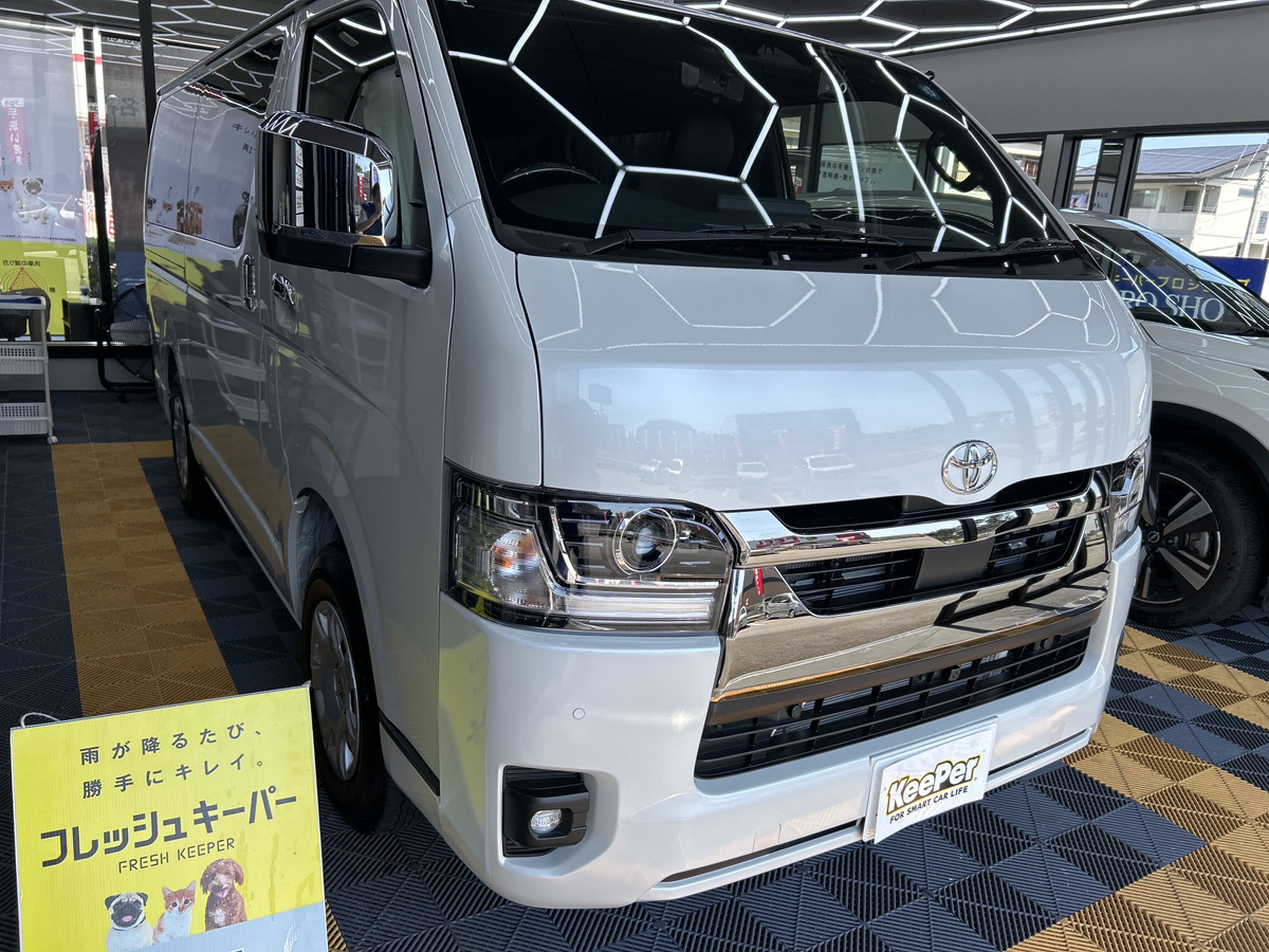トヨタ　ハイエースの画像